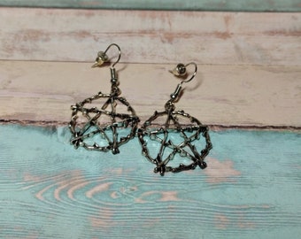 Pendientes Pentagrama natural