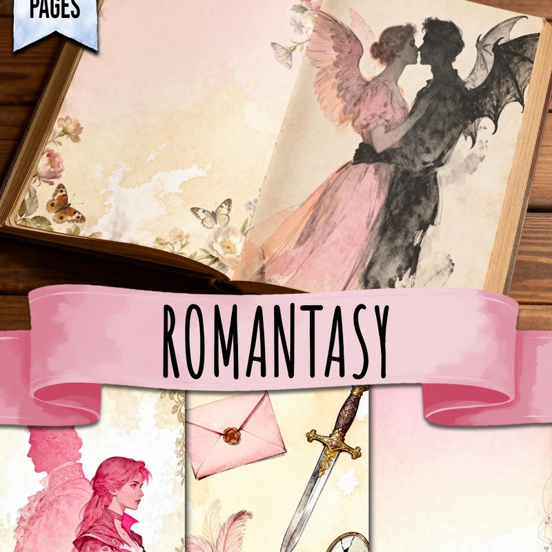 Romantasy Magazine Romantasy Fan Art - Etsy
