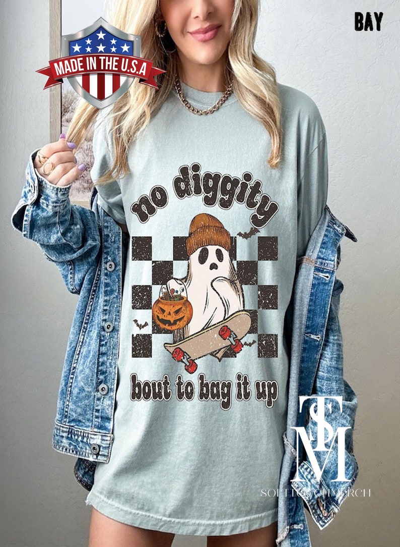 No Diggity Bout to Bag It Up: Comfort Colours Tee, Plus Size Halloween ...