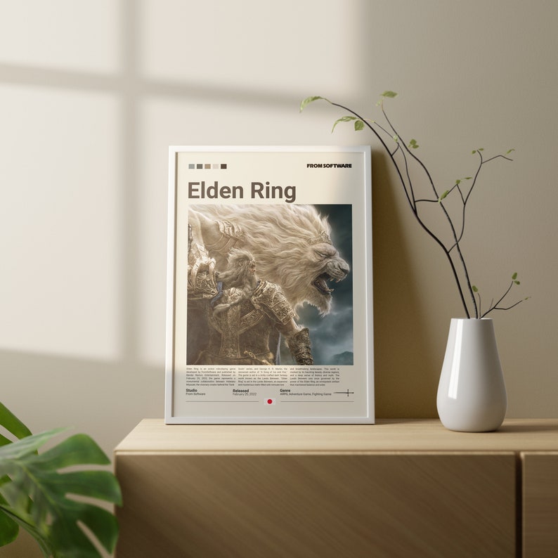 Elden Ring Poster, Elden Ring Fan