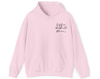 Coffee Netball Wine Hoodie