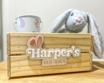 Easter Crate/Box PLAQUE ONLY