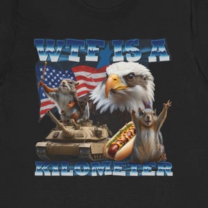 WTF Is A Kilometer Meme Retro Shirt, Funny Meme Vintage Graphic T-Shirt, Weird Gifts, 90s Graphic T-Shirt, Trendy Funny Shirts, Adult Shirts