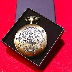 Gravity Falls Cipher Taschenuhr zum Verschenken oder Sammeln