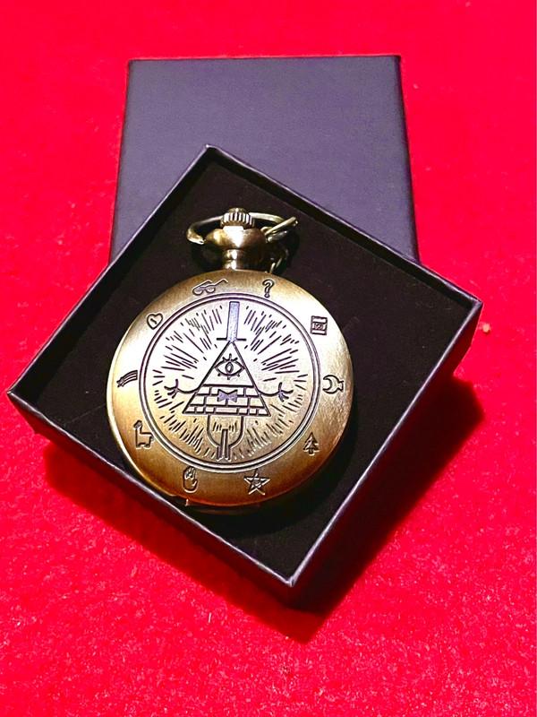 Gravity Falls Cipher pocket watch to give as a gift or collect
