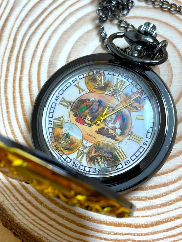 不思議の国のアリス♥️チェシャ猫&懐中時計 チェシャ猫の懐中時計 - 不思議の国のアリス。コレクションにもギフト