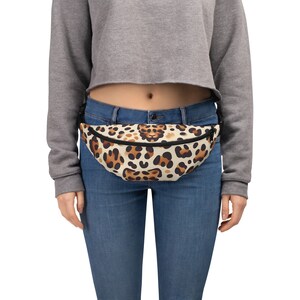 Animal Print Fanny Pack - Waist Bag - Belt Bag - Hip Bag - Festival Bag