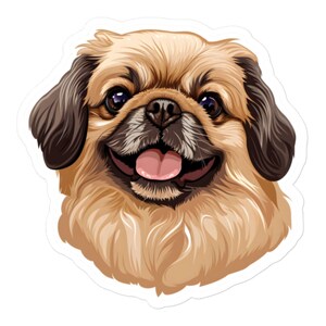 Pekingese Sticker | Dog Lover Gifts | Pekingese Decal