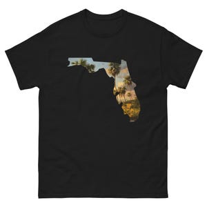 Florida Map Art T-shirt | Florida Pride | Sunshine State Tee | Unisex Florida Shirt