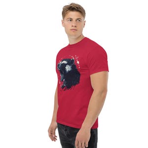 Honey Badger Unisex Classic Tee | Honey Badger Don&#39;t Give a Sh*t | Nature Lover T-shirt | Wildlife Apparel | Badger Artwork Tee