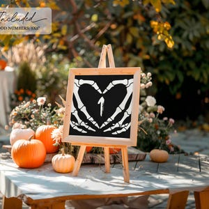 Halloween Baby Shower Games Bundle Black Baby Shower Games Autumn Baby Shower Games Skull Baby Shower Activities Gothic Baby Shower SBS3 image 5