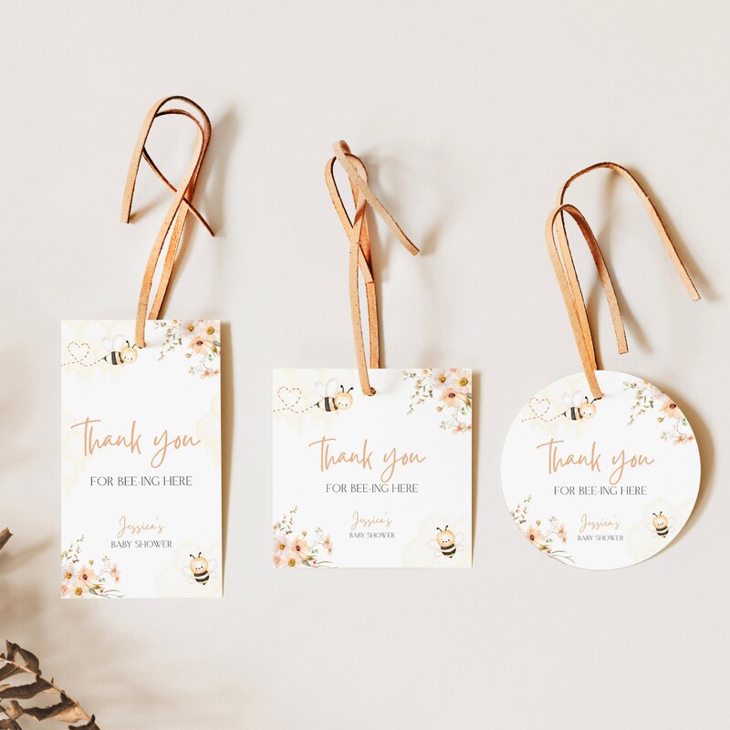 Honey Favor Tags - Etsy