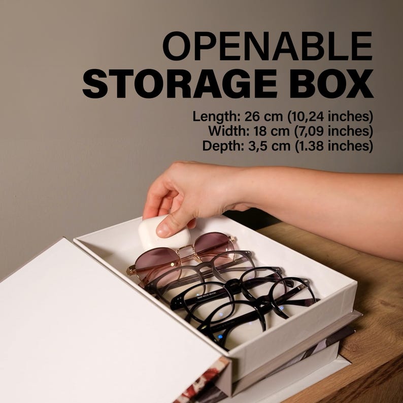 Openable Coffee Table Books, Home Decor, Openable Book Box, Decorative