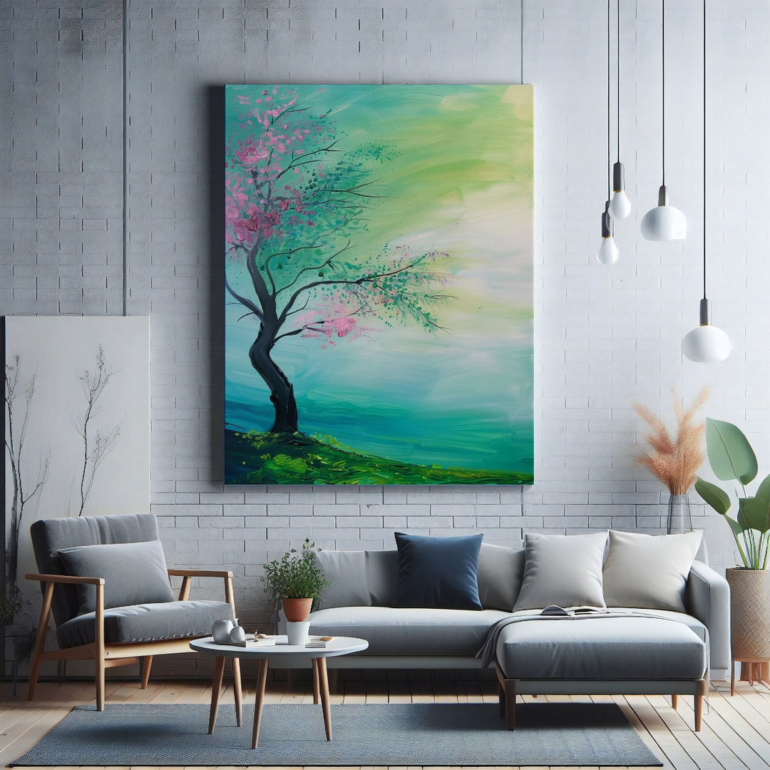 Spring Blossom Canvas Art: Vibrant Floral Home Decor to Elevate Your ...