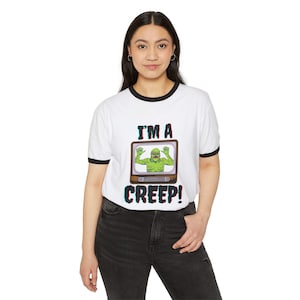 Gill-Man I&#39;m a Creep Ringer T-Shirt
