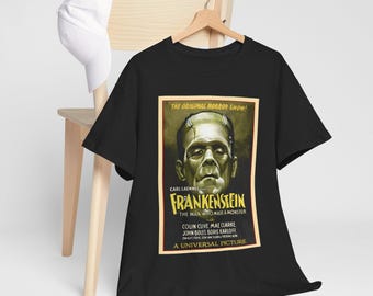 Frankenstein Monster Tee : Vintage Movie Shirt