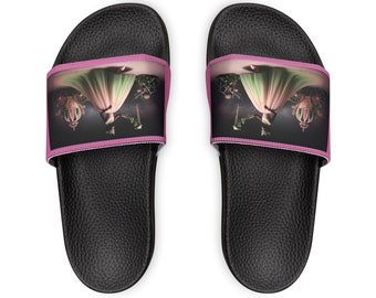 Youth PU Slide Princess Sandals  by TrayLuxe Design