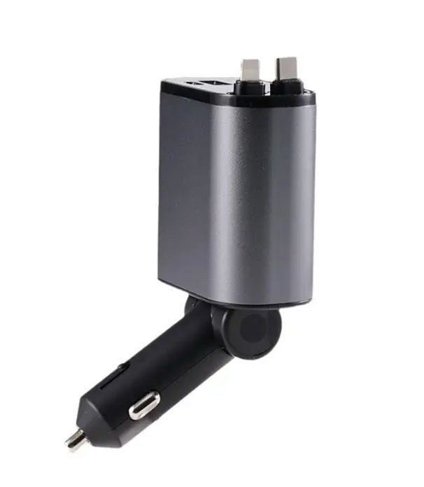 Zigarettenanzünder Adapter 3 Buchse Zigarettenanzünder Splitter mit LED-Spannungsanzeige  Dual USB Auto Ladegerät Ein / Aus Schalter 12V