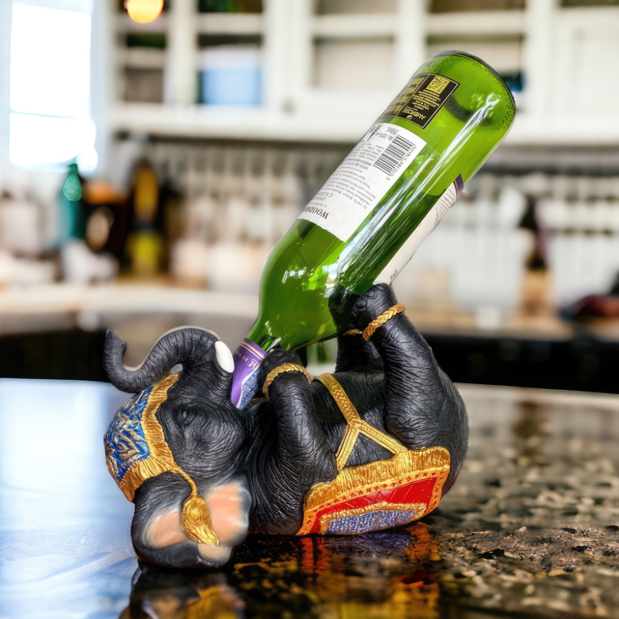 Elephant Wine Rack Etsy