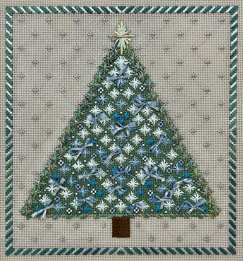 Souvenir de Noël - Grille de broderie : toile 18 fils (Patron PDF) image 5
