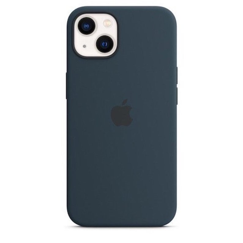 13 13Pro 13ProMax Custodia in silicone MagSafe per modelli iPhone design personalizzato Acquista 2 o più articoli e ottieni uno sconto del 20% 2 Abyss Blue