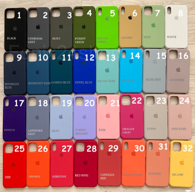 6 6s 7 8 7Plus 8Plus X Xr XsMax Fundas silicona para iPhones deseño por compra 2 o más obtenga 20% descuento imagen 2