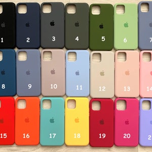 Funda silicona para iPhone 11 11Pro 11ProMax envio desde España por compra 2 o más fundas obtenga 20% descuento imagen 2