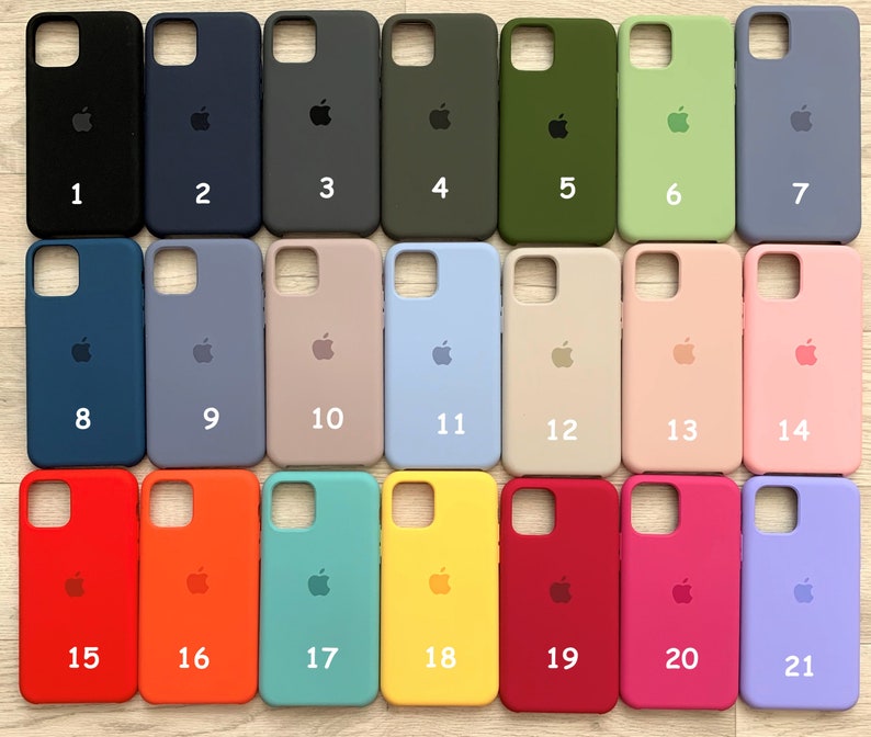 Funda silicona para iPhone 11 11Pro 11ProMax envio desde España por compra 2 o más fundas obtenga 20% descuento imagen 2