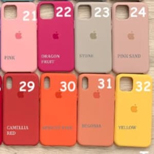 6 6s 7 8 7Plus 8Plus X Xr XsMax Fundas silicona para iPhones deseño por compra 2 o más obtenga 20% descuento imagen 7