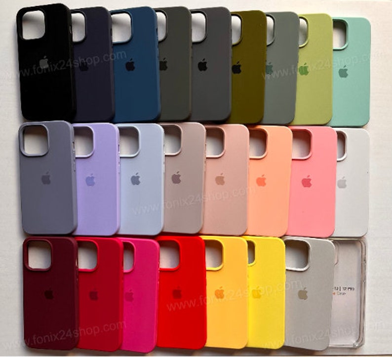 13 12 11 Pro ProMax Coques iPhone Housses de protection en silicone pour modèles d'iPhone coques personnalisées Achetez au moins 2 articles et obtenez 20 % de réduction image 1