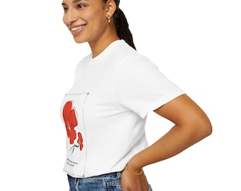 Peace Poppy Unisex Garment-Dyed T-shirt