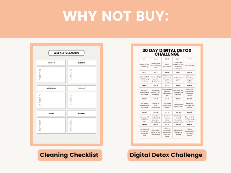 declutter house checklist printable
