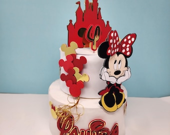 Minnie Mouse Cake Topper