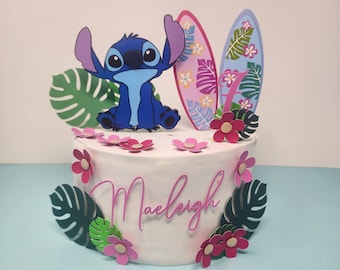 Stitch-3D-Kuchentopper / Stitch Birthday