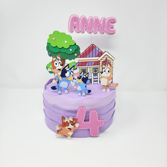 Bluey Cake Topper / Bluey and Bingo/ Bluey friends / Bluey Birthday / Bluey decoration