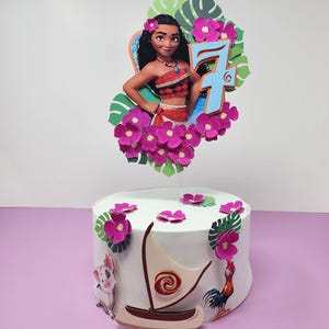 Moana Cake Topper
