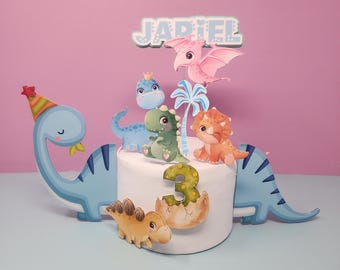 Dinosaur Cake Topper / Baby shower