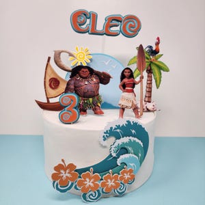 Moana Cake Topper