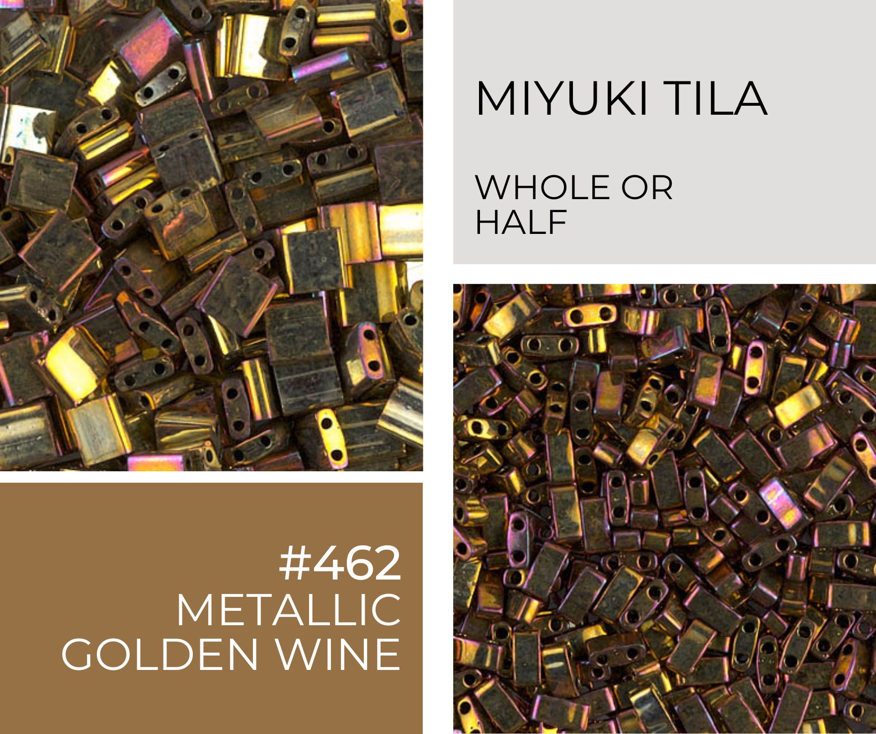 Miyuki Tila 462 - Etsy