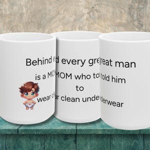 Fun mom son mug, mom gift, adult son mug, joke mug