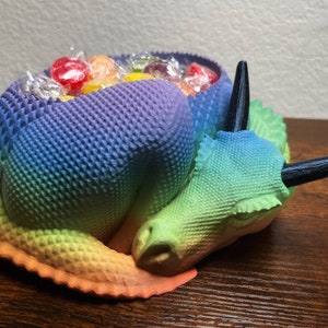 Sleepy Dragon Candy Dish / Planter image 6