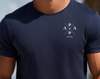 PAPA T-shirt, papa shirt, mannen papa tshirt gepersonaliseerd, vaderdagcadeau