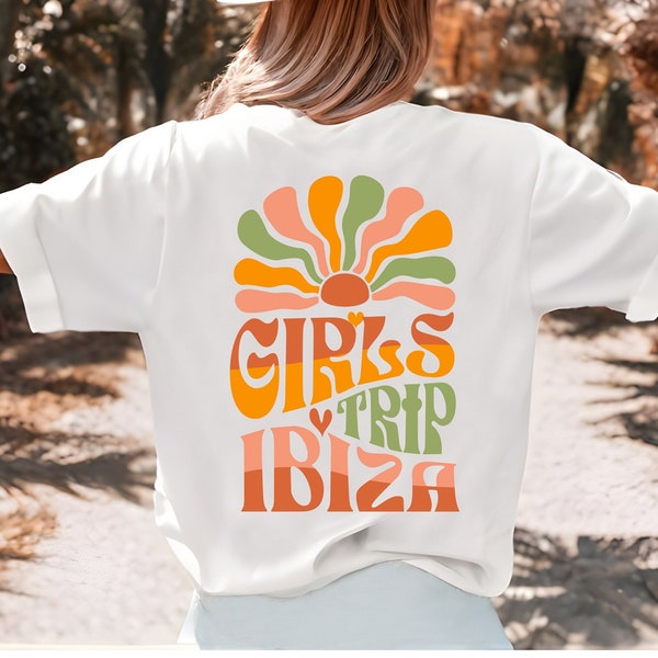 Girls Trip Shirt 2024, Girls T-Shirt, Mädels Urlaub, Ibiza 2024
