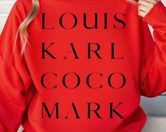 Damen Sweatshirt Louis Karl Coco Mark