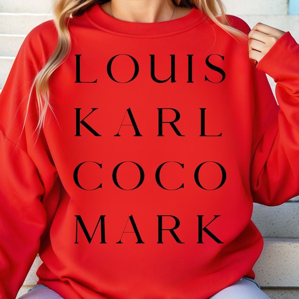 Damen Sweatshirt Louis Karl Coco Mark