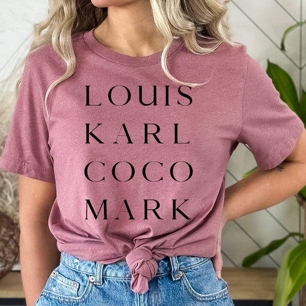Damen T-Shirt Louis Karl Coco Mark