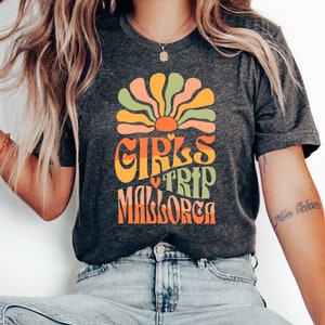 Girls Trip Shirt 2024, Girls T-Shirt, Mädels Urlaub, Mallorca, Malle 2024 Bild 3