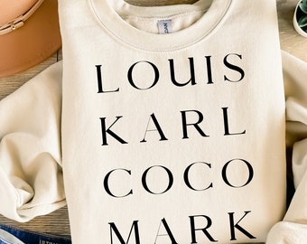 Damen Sweatshirt Louis Karl Coco Mark