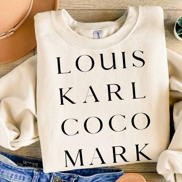 Damen Sweatshirt Louis Karl Coco Mark