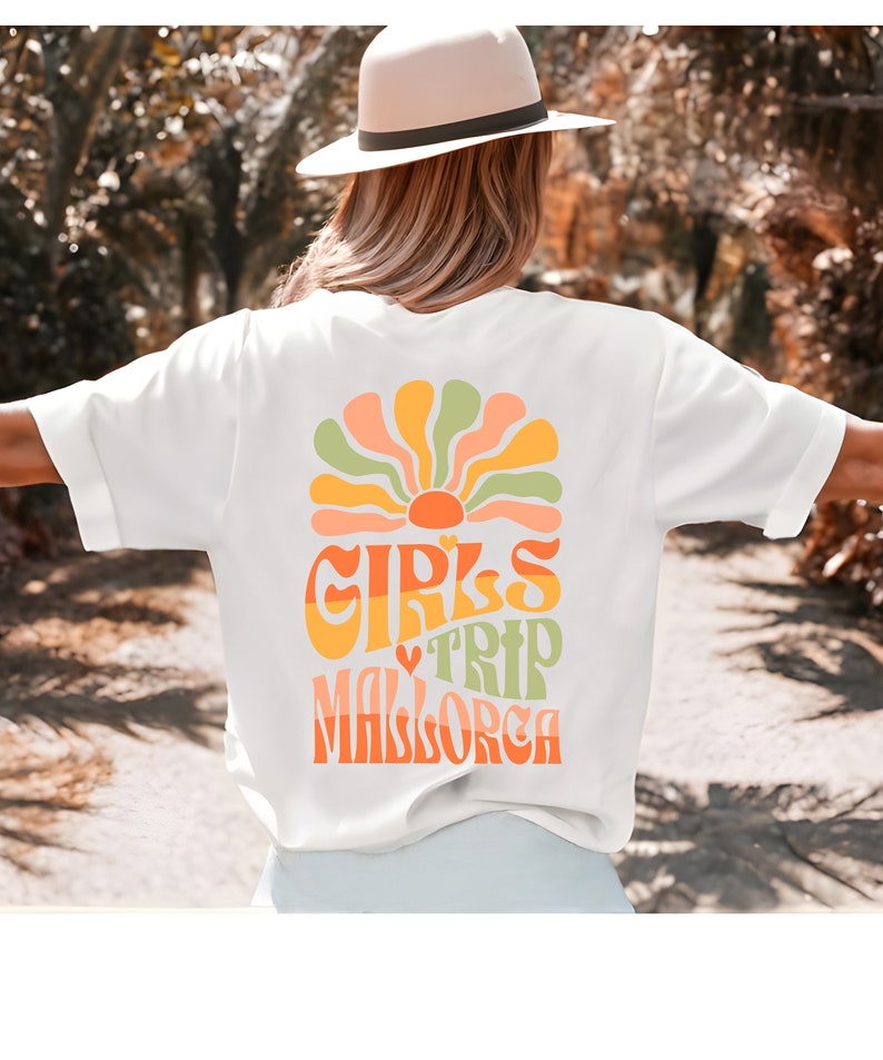 Girls Trip Shirt 2024, Girls T-Shirt, Mädels Urlaub, Mallorca, Malle 2024 Bild 2